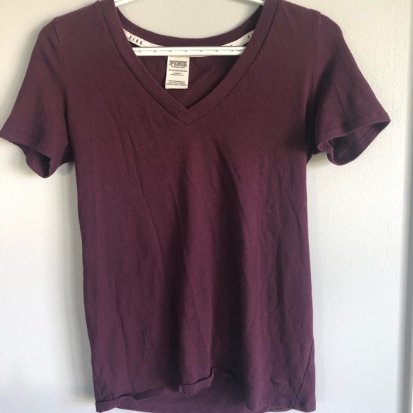 purple basic tshirt - Picture 2 of 2